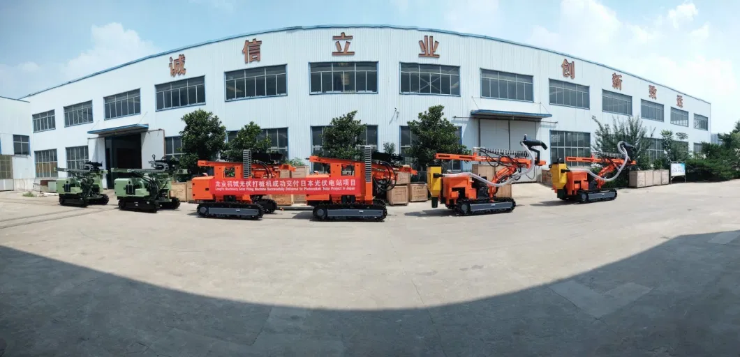 Hydraulic Rock Anchor Engineering Drilling Soil Nail Rig