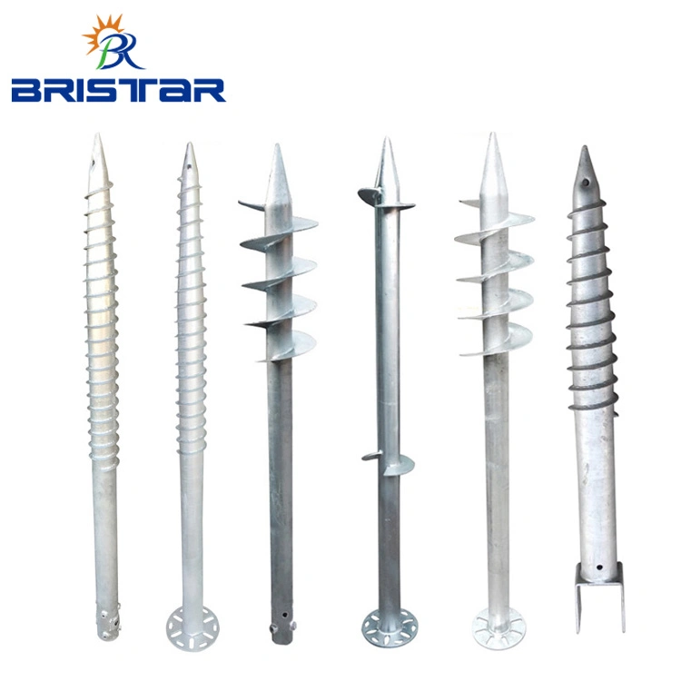 Ground Screw Pile Driver/Solar Screws/Ground Piles/Anchors for Foundation